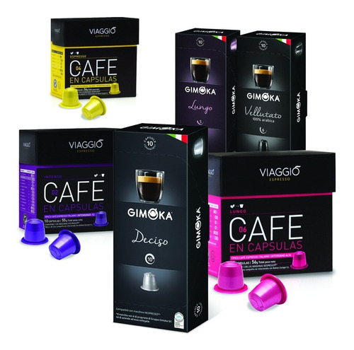 Aprovechá! 100 Cápsulas Nespresso Compatibles