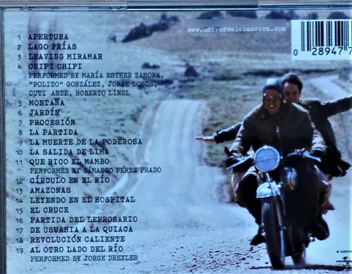 Cd Diarios De Motocicleta - Trilha Sonora - G. Santaolala