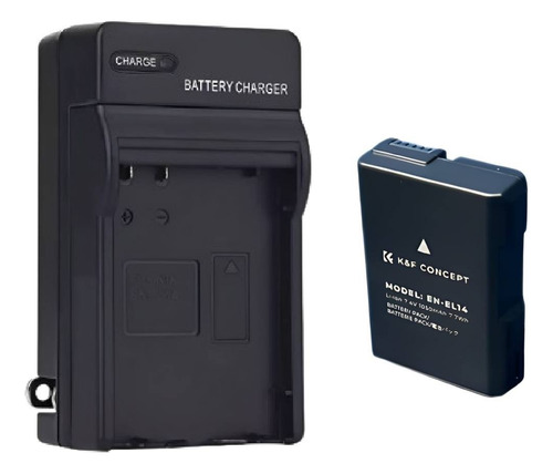 Cargador Mas Bateria Nikon Enel 14 D3100 D3200 D5100 D5200