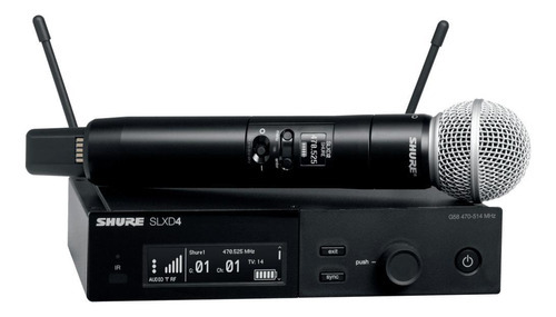 Microfone Sem Fio Shure Digital Slxd24/b58-l55