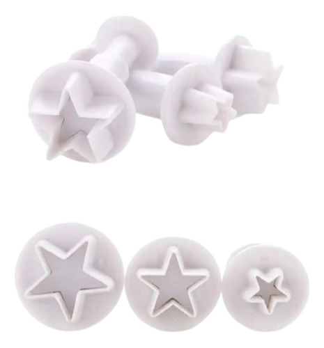 Cortador De Estrellas Pequeñas De Fondant 