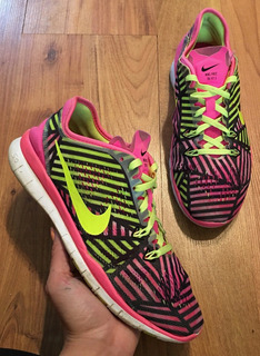 tenis nike neon para mujer