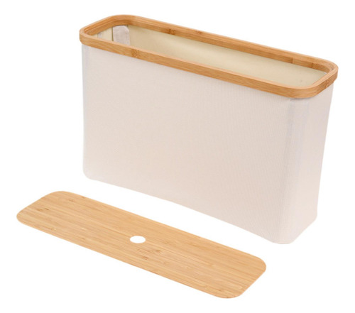 Accesorios De La Cesta Del Beige Con Tapa 45x15x28cm