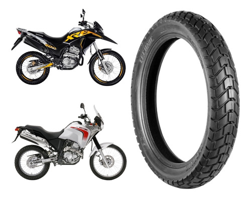 Pneu 120/80-18 Traseiro Com Câmara Xre 300 Lander Technic