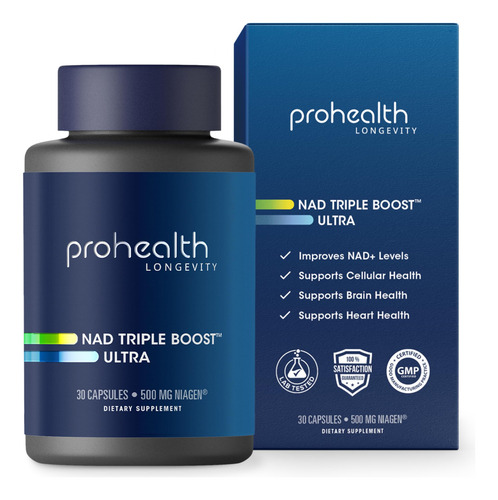 Prohealth Nad Triple Boost Ultra 500mg Niagen Nr 30ct