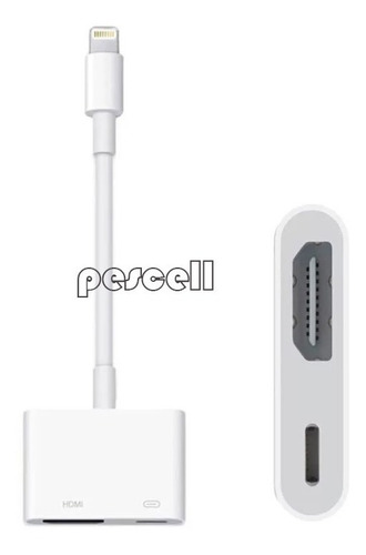 Adaptador Apple Lightning Av Adapter Hdmi iPhone iPad 