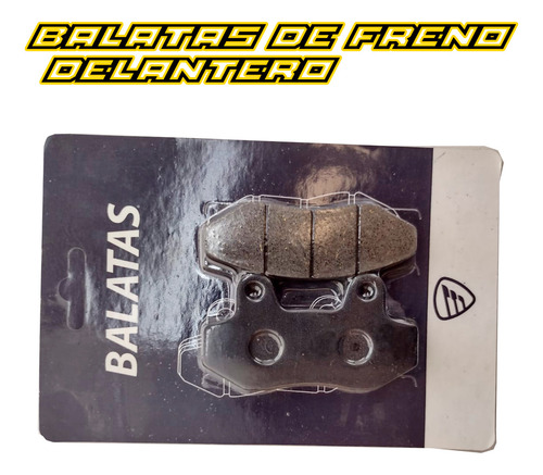 Balatas De Freno Delantero Italika Voltium 2016