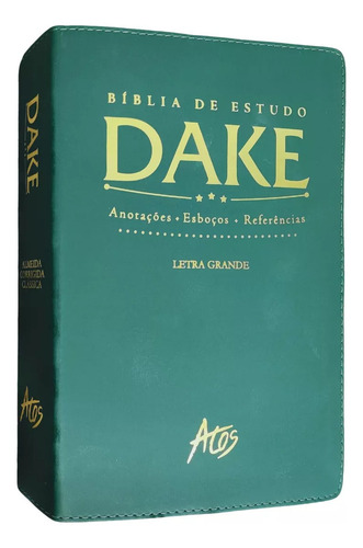 Bíblia De Estudo Dake Nova Edição Com Dicionário Expandido E Letra Grande: Dake Letra Grande, De Finis J. Dake., Vol. 16. Editorial Atos, Capa Mole Em Português, 2024
