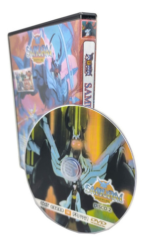 Dvd Genesis Climber Mospeada Dublado + Samurai Warriors Dual