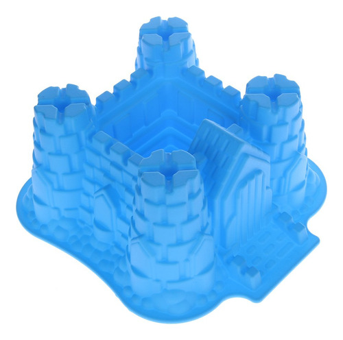 Molde Silicona Antiadherente Para Tarta Diseño Castillo