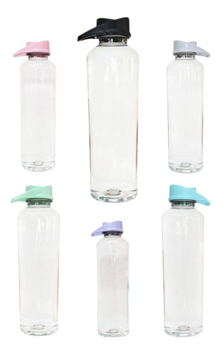 Imagen 6 de 9 de 60 Botella Deportiva Plastica 600ml Logo Regalo Empresarial