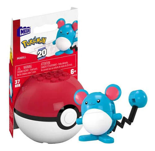 Mega Contrux Pokemon Pokebolas Mattel Fpm00