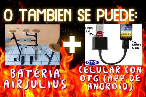 Bateria Electronica Casera (midi) - Airjulius (tutorial)