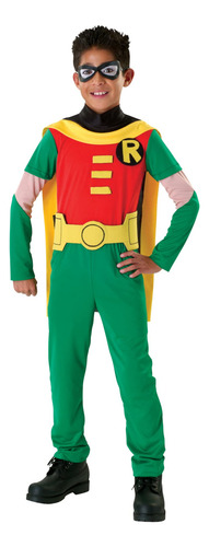 Disfraz Rubies Teen Titans Robin Para Niño, Talla Mediana