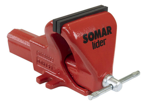 Morsa Torno De Bancada Nº 6 Série Lider 152,4mm Somar