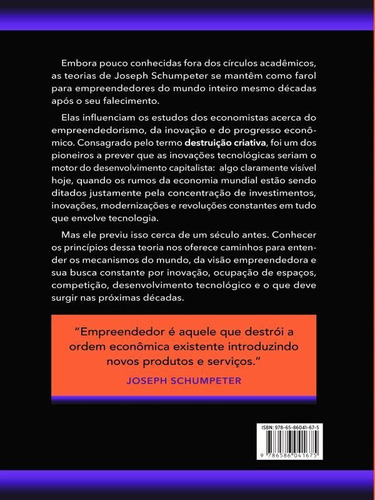 O Essencial De Joseph Schumpeter: A Economia Do Empreendedorismo E A Destruição Criativa, De S. Sobel, Russel. Editora Avis Rara Editora, Capa Mole Em Português