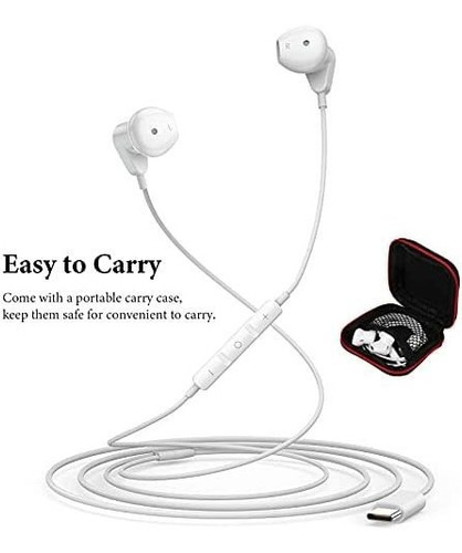 Auriculares Usb C Para iPad Pro, Auriculares Usb Tipo C Hifi