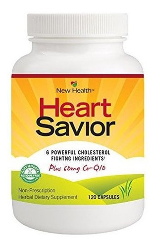 Suplemento Para El Colesterol Heartsavior Por New Health 6