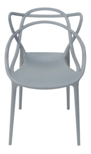 Cadeira de jantar BoxBit Solna, estrutura de cor  cinza, 1 unidade