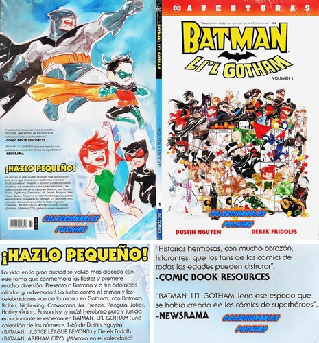 Dc Comics Batman Lil Gotham Li´l Gotham Dc Aventuras Harley | MercadoLibre