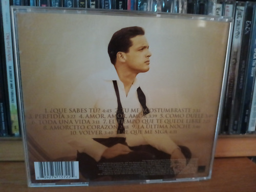 Luis Miguel - Mis Romances, Cd Balada Pop, No Ricky Martin. (Usado)