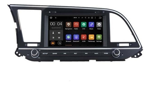 2023 Hyundai Elantra 2017-2019 Android 9.0 Dvd Gps Wifi