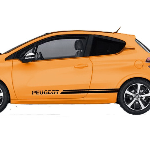 Peugeot 208, Calco Ploteo Modelo Slash