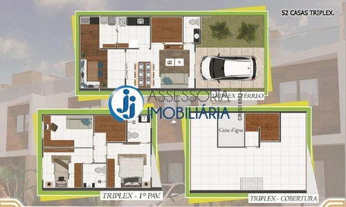 Imagem 14 de 14 de Porto Boulevard Iii - Venda De Casa Duplex, Ou Triplex, Em Nova Parnamirim, Com 2 Ou 3 Quartos - Ca00829 - 34162031