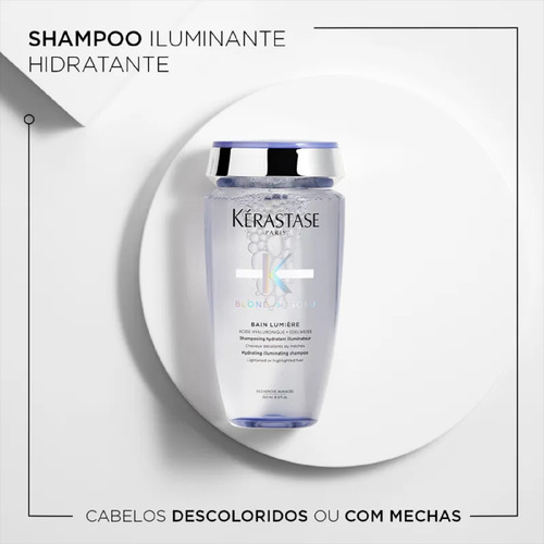 Kit Blond Absolu Shampoo + Óleo Refilável 75ml