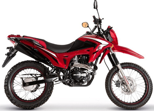 Imagen 2 de 7 de Gilera Smx 200 Serie 3 Rojo Skua Zr Eccomotor