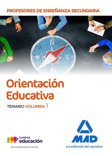 Cuerpo Profesor Enseã¿anza Secundaria Orientacion Vol 1