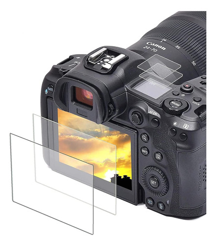 Pctc Protector De Pantalla Para Eos R5 Top Para Canon R5 R5 