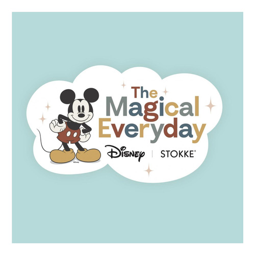 Stokke Tripp Cushion Classion, Mickey Celebration Pares Con