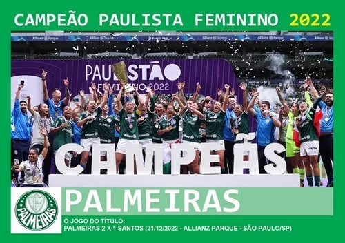 Paulista Feminino: Palmeiras x Santos (21/12/2022)