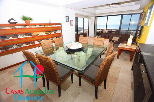 Imagen 10 de 30 de Cad Torre Uno 802. Departamento De Playa. Terraza Con Vista Al Mar