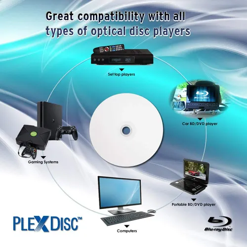 Plexdisc 645-213 50 Gb 6x Blu-ray Doble Capa Grabable Bd-r D