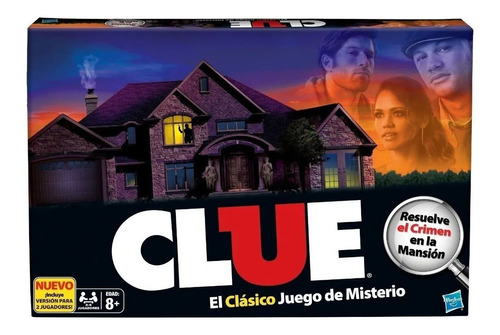 Clue  El Clásico Juego De Misterio  - Art. 13011 - Hasbro P3