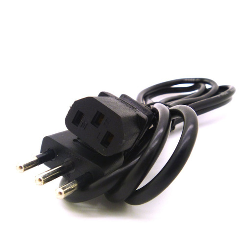 Cable Poder Pc 3 En Linea Para Pc | Monitor | Impresora