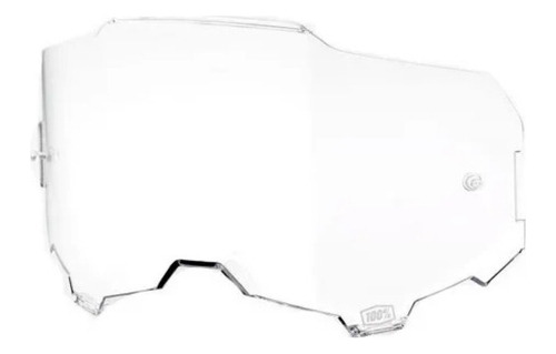 Lente Oculos 100% Armega Motocross Trilha Off Road Cor da armação Transparente