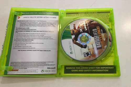 Juego Xbox 360 Battlefield Hardline