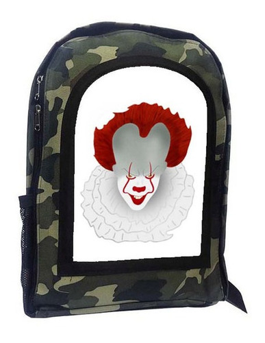 Mochila Camuflada It El Payaso A34