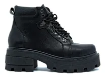 Comprar Borcegos De Mujer Botinetas De Dama Cuero Botitas Zapatos 