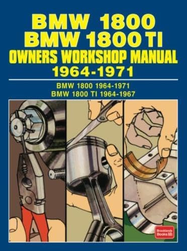 Libro: Bmw 1800 Bmw 1800 Ti Owners Workshop Manual 1964-1971