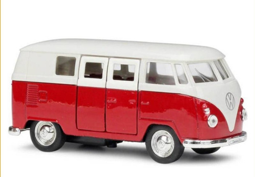 Combi Volkswagen De Colección Escala 1:36 Año 1963 Metal