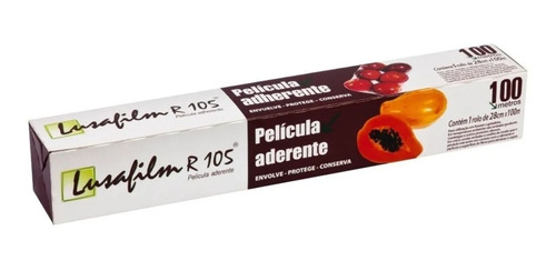 Film Pvc Adherente - 28 Cm X 100 Metros - 1 Rollo