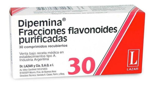 Dipemina 30 Comprimidos