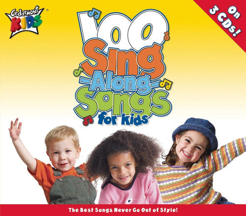 Disco Cd 100 Singalong Songs For Kids Cedarmont Kids