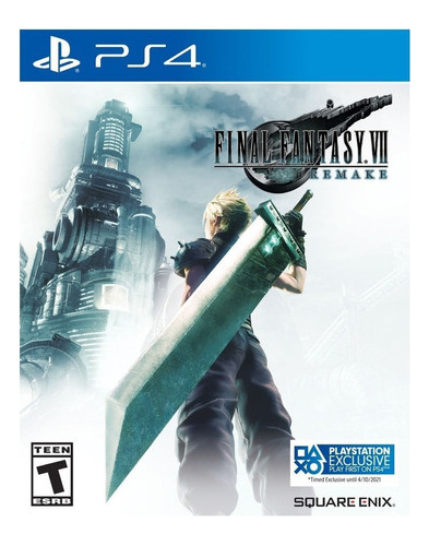 Final Fantasy Vii Remake Ps4  Físico