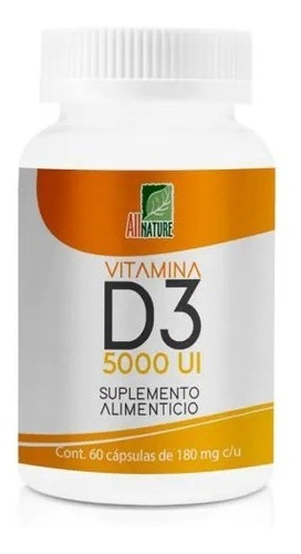 Vitamina D3 5000 Ui C/60 Caps Natural Health 
