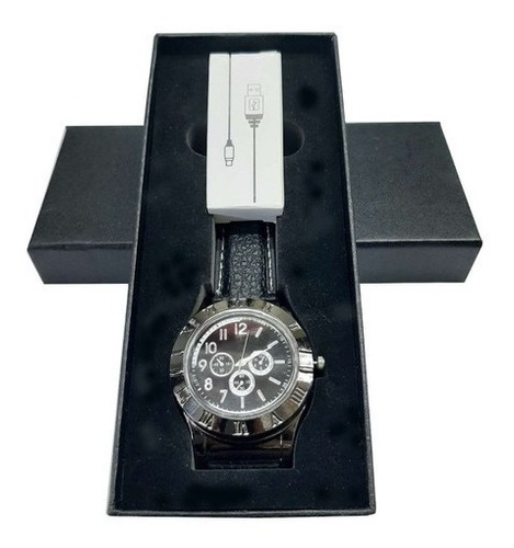 Reloj Hombre Pulsera Con Encendedor Recargable